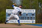 Baseball vs Babson  Wheaton College Baseball vs Babson during Championship game of the NEWMAC Championship hosted by Wheaton. - (Photo by Keith Nordstrom) : Wheaton, baseball, NEWMAC